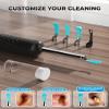 Ear Wax Removal Tool Camera, R1 Upgraded Anti-Fall Off Eartips Ear Cleaner, Wireless Otoscope with 1080P Waterproof Ear Camera, Earwax Removal Kit for iPhone, Android, Black view 4