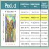 PABCK Heat Seal Mylar Bags Front Clear Open Up Foil Bag 100Pcs 2.7x3.9 inch view 3