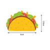 12 Pcs Mexican Fiesta Dessert Cupcake Toppers Taco Cupcake Toppers for Mexican Themed Party Decorations view 2