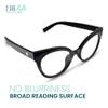 2SeeLife Oversized TR-90 Cat Eye Reading Glasses for Women  Narrow-Medium Fit, Durable and Sturdy Frame, Premium Readers, Black, +4.00 view 2