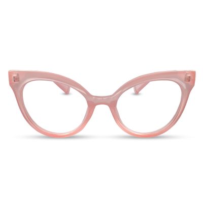 2SeeLife Oversized TR-90 Cat Eye Reading Glasses for Women  Narrow-Medium Fit, Durable and Sturdy Frame, Premium Readers, Pink, +3.50