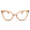 2SeeLife Oversized TR-90 Cat Eye Reading Glasses for Women  Narrow-Medium Fit, Durable and Sturdy Frame, Premium Readers, Champagne, +3.50 view 1