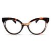 2SeeLife Oversized TR-90 Cat Eye Reading Glasses for Women  Narrow-Medium Fit, Durable and Sturdy Frame, Premium Readers, Brown Tortoise, +3.50 view 1
