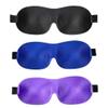 3 PCS Kids Men Women Sleep Mask Sleep Eye Mask Plane Travel Nap Night Sleeping Contoured Blinder Super Soft Blindfold Eye Cover Eyeshade with Earplugs view 1