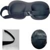 3 PCS Kids Men Women Sleep Mask Sleep Eye Mask Plane Travel Nap Night Sleeping Contoured Blinder Super Soft Blindfold Eye Cover Eyeshade with Earplugs view 2