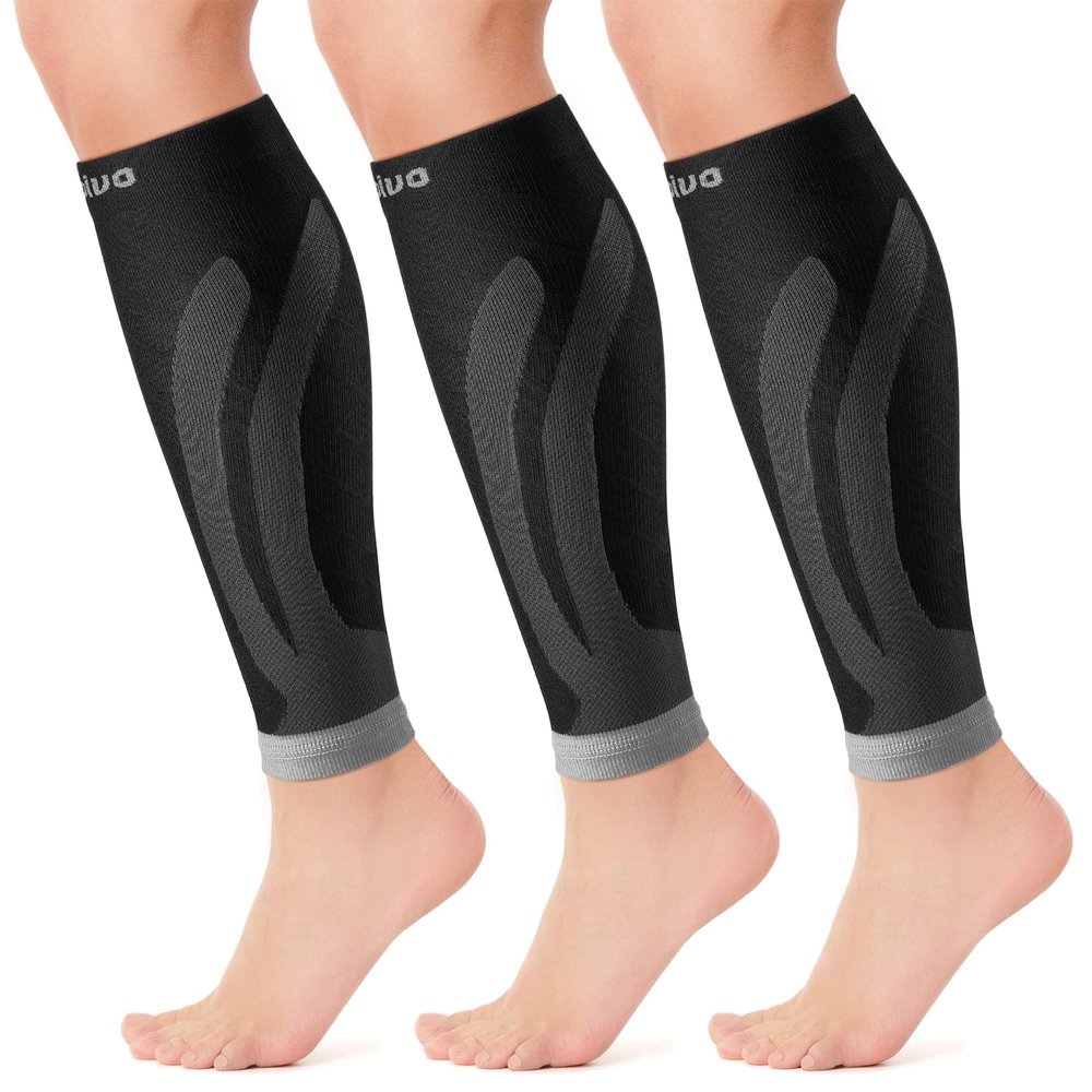 CAMBIVO Calf Compression Sleeves for Men & Women, Sports Compression Leg Sleeves for Shin Splints & Running Recovery