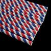 ABOOFAN 200pcs Straight Straws Drinking Straws Cocktail Straws Recyclable Straws Smoothie Straw American Flag Straws Blue Straws Wedding Dcor Decorative Straws Striped Paper view 3