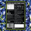 BLUE TEA - Butterfly Pea Flower Tea - 100 Count - Pyramid Plant Based Tea Bag | ANTIOXIDANT RICH | Tea Gift - Herbal Tea - Flower Based - Caffeine Free - Non-Bitter | Zipper Pack view 3