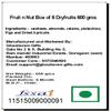 Ghasitaram Gifts Rakhi Gifts for Brothers Dryfruit - Fruit n Nut Box of 6 Dryfruits 600 GMS with 2 Pearl Rakhis view 3