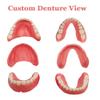 Do It Yourself Denture Fake Teeth Top and Bottom Temporary Teeth for Improve Smiling view 4