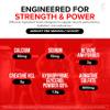 Max Strength HCl - Pre Workout Creatine HCl Powder for Muscle Growth, Endurance & Recovery - No Bloat, Superior Absorption - Pre and Post Workout Supplement for Men & Women (Watermelon Candy) view 2
