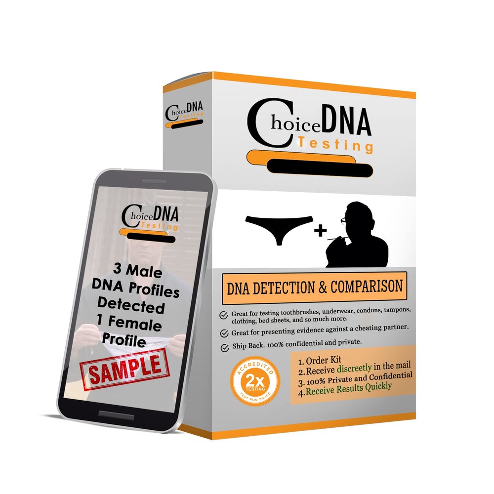 Infidelity Lab Based DNA Male and Female DNA Detection and Comparison Test - (for Personal Purposes Only)