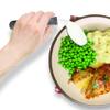 Rehabilitation Advantage Left Handed Grip Easy Coated Offset Spoon view 4