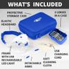 Vision Aid Expert Edition Magnifying Glasses with USB Rechargeable LED Light and Storage Case Hands Free Head Magnifier for Hobby Painting Close Work view 3