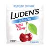Luden's Sore Throat Relief Lozenges for Minor Everyday Irritation & Dry Mouth, Sugar Free Wild Cherry Flavored Drops, 75 Count view 1