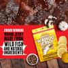 Island Citrus Wahoo Ono Fish Jerky - Organic Smoked Fish Strips, Rich in Omega-3 & Protein, Low-Calorie, Low Sodium & Sugar - Zesty Umami Flavor - 2oz Bag, Gourmet Snack by Kaimana Jerky view 4