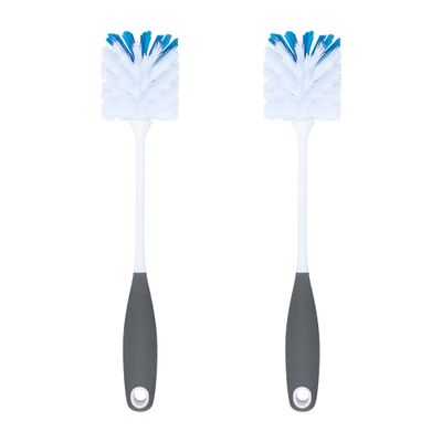 PHYEX 2 Pack Long Handle Bottle Scrubbing Brushes, Bottle Cleaner for Washing Glasswares, Wine Decanter, Hydro Flask Tumbler, Sinks, Food Jars