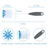 PHYEX 2 Pack Long Handle Bottle Scrubbing Brushes, Bottle Cleaner for Washing Glasswares, Wine Decanter, Hydro Flask Tumbler, Sinks, Food Jars view 2