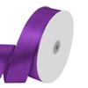 1.5" Wide x 100 Yards Single Faced Polyester Purple Satin Ribbon, Perfect for Wedding, Gift Wrapping, Bow Making & Other Projects (Purple) view 1
