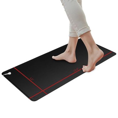 Grounding Mat for Improved Sleep, Reduced Anxiety, Pain, Headache Relief, Health Balance. Grounded Therapy. Connect to Earth While Indoors. Grounding Cord Included. 23.6" x 11.8"