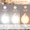 Voraiya Light Therapy Lamp 10000 Lux, UV-Free Therapy Light with 5 Brightness, 3 Color Temperature, 4 Timer, Memory Function, Full Spectrum, Bright Seasonal Sun Light Lamp for Bedroom, Office view 2