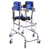 Adjustable Upright Rolling Walker for Seniors with Seat and Arm Support Foldable Rollator Walkers Supporting Up to 220 Pounds view 1