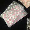 UUYYEO 100 Pcs Daisy Flower Self Sealing Bags Cello Cellophane Bags Self Adhesive Candle Soap Cookie Bags Poly Treat Bags White view 4