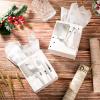 Tenare 12 Pcs Small Gift Bags Mini Metallic Paper Bag Bulk Tiny with Handle Tissue Paper for Gift Wrapping Happy Valentines Day Chinese New Year Birthday Party(7 x 4 x 9 Inch,White Silver) view 4