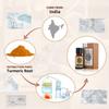 AKARZ Turmeric Essential Oil Natural Organic Pure Premium Therapeutic Turmeric Oil for Skin Body Hair Care,Diffuser, Candle,Soap,Making, DIY,Massage Aroma 0.34 Fl Oz (10ml) view 2