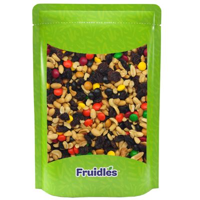 Fruidles Fresh Sweet & Salty Nut Mix Assortment of 6 Different Snack Mixes in Resealable Bag, Christmas, Healthy Snack Box for Men and Women, Kosher Certified (Marathon Mix, Half-Pound)