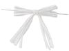 NW Craft Supply - Pre-Tied Raffia Bows White 18pc view 1