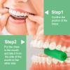 BVN Aligner Chewies, 10 Pieces Orthodontic Chewies, Retainer Chewies, Dental Chewies for Aligners, Orthodontic Dental Chewies Munchies, Green view 3