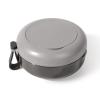 Denture Case, Definitely No-Leak Portable Retainer Case Denture Bath Box for Traveling Perfectly, Denture Cups for Soaking Dentures & Mirror(Black) view 1