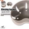 Denture Case, Definitely No-Leak Portable Retainer Case Denture Bath Box for Traveling Perfectly, Denture Cups for Soaking Dentures & Mirror(Black) view 4