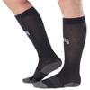 (3 Pack) MMHG Plus Size Compression Socks Women & Men 20-30 mmHg for Nursing Sports Running Athletics Travel Flight Work - Wide Calf Unisex Knee High Support Stocking - Black, 2X-Large view 4