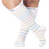 (3 Pack) MMHG Compression Socks 20-30 mmHg for Women and Men - Knee High Support Stockings for Nursing Sports Running Athletics Travel Flight Work - X-Large view 3