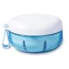 Denture cup, Definitely No-Leak Denture Bath Box for Traveling Perfectly, Denture Cup with Strainer & Mirror(White) view 1