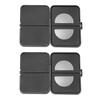 OKH 2-pack Stick-on Bifocal Lenses Readers, Adhesive Magnifying Reading Lenses for Glasses Goggles (+1.50 Diopters) view 1