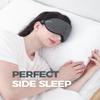 MZOO Luxury Sleep Mask for Back, Side Sleeper, Complete Light Blocking Sleeping Eye Mask Night Blindfold, 3D Zero Pressure & Spacious for Lash Extensions, Breathable Soft Eye Cover Flight Nap Travel view 2