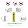 GLEPOWEER (12 Pack) Solar Light Batteries AAA NiCd AAA 1.2V 600mAh Triple A Rechargeable Batteries for Solar Lamp Garden Lights view 3