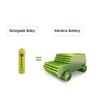 GLEPOWEER (12 Pack) Solar Light Batteries AAA NiCd AAA 1.2V 600mAh Triple A Rechargeable Batteries for Solar Lamp Garden Lights view 4
