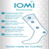 IOMI - 12 Pair Multipack Mens Gentle Grip Non Binding Crew Diabetic Socks (13-15, Blue) view 4