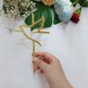 10pcs of Acrylic Religious Cake Topper - Dove and Cross,Holy Spirit Topper, Confirmation Topper (Gold Mirror) view 4