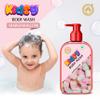 Mom & World Kidsy Marshmallow Body Wash No Tears, No SLS For Kids, Dermatologically Tested, pH Balanced, 240 ml view 3