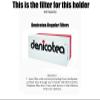 Denicotea Regular Crystal Filters - 50 Count - Reduce Tar & Carcinogens - Will Not Affect Taste or Flavor - Reduce Staining of Skin & Hair - 10106 view 2