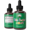Kids Vitamins From Herbs. Liquid Kids Herbal Multivitamin. No Bitter Taste. Sugar Free 14-in-1 Vegan Supplement Drops For Toddlers, Children, Teens. Mixed In Water They Won't Even Taste It view 1