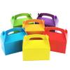 The Dreidel Company Gable Treat Boxes, Party Favors, 6.25" x 3.5" x 3.5" Inch Box, 25-Pack (Assorted) view 1
