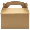 Gable Treat Boxes, Goodies Favor Box for Kids Birthday, Candy Boxes Party Favors, Weddings Events, Baby Shower, 6.25" x 3.5" x 3.5" Inch Box (Brown Treat Box, 12-Pack) view 4