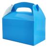 The Dreidel Company Gable Treat Boxes, Party Favors, 6.25" x 3.5" x 3.5" Inch Box, 25-Pack (Blue) view 1