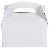 The Dreidel Company Gable Treat Boxes, Party Favors, 6.25" x 3.5" x 3.5" Inch Box, 25-Pack (White) view 4